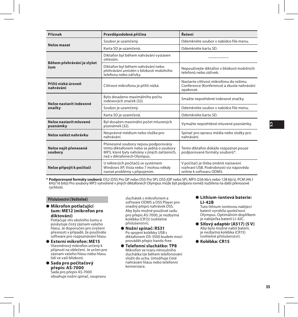 Olympus DS-3500 User Manual | Page 35 / 184