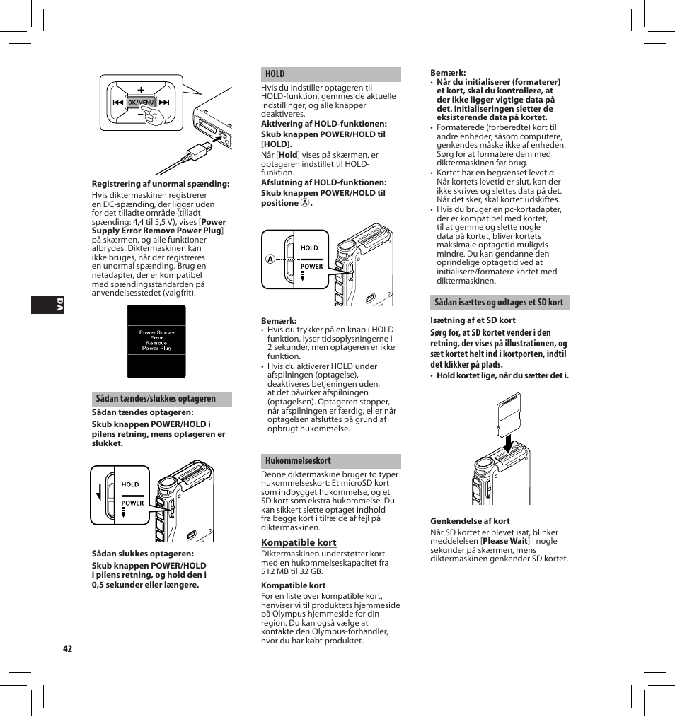 Olympus DS-3500 User Manual | Page 42 / 184