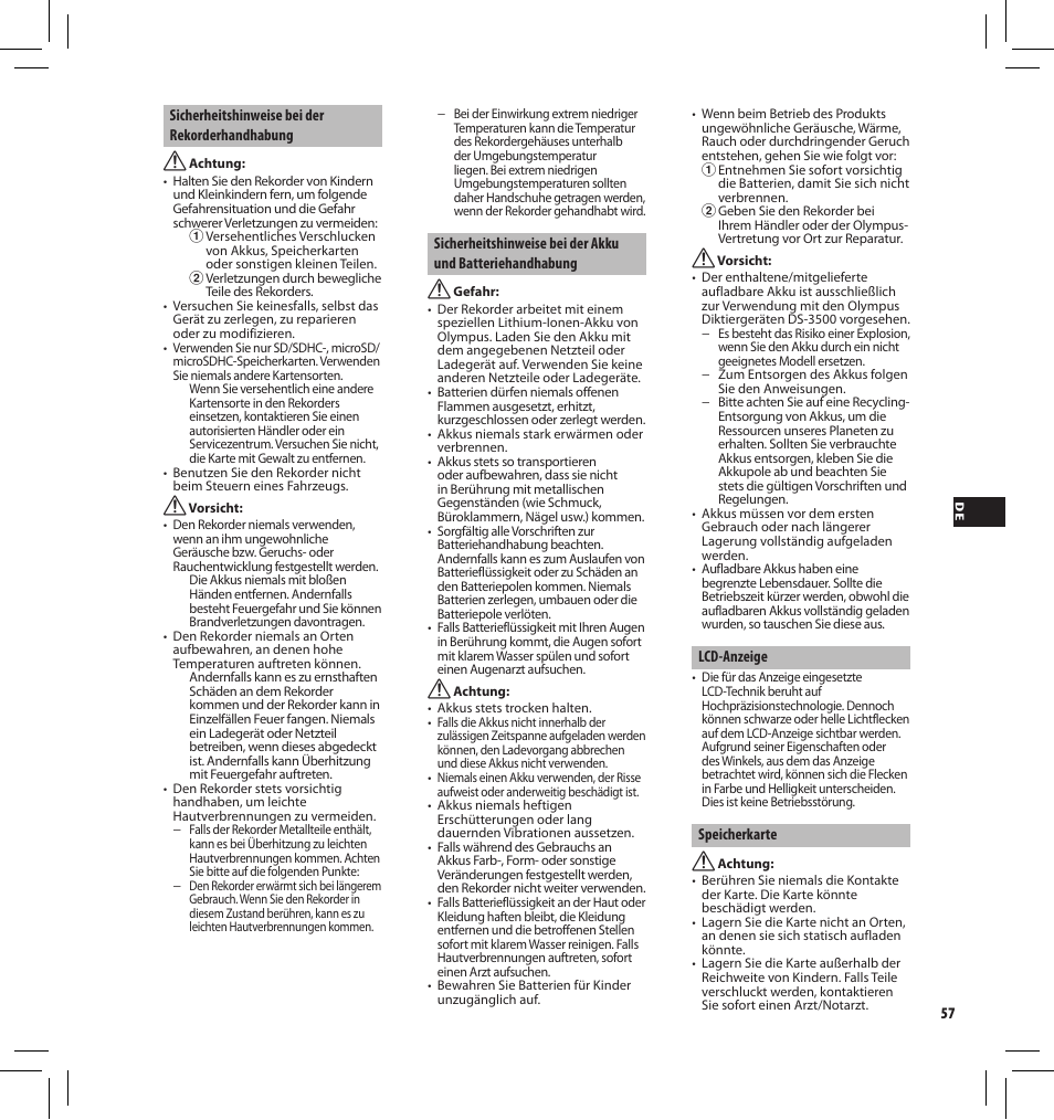 Olympus DS-3500 User Manual | Page 57 / 184