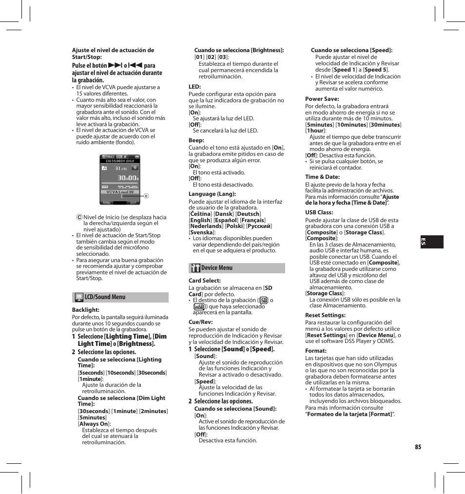 Olympus DS-3500 User Manual | Page 85 / 184