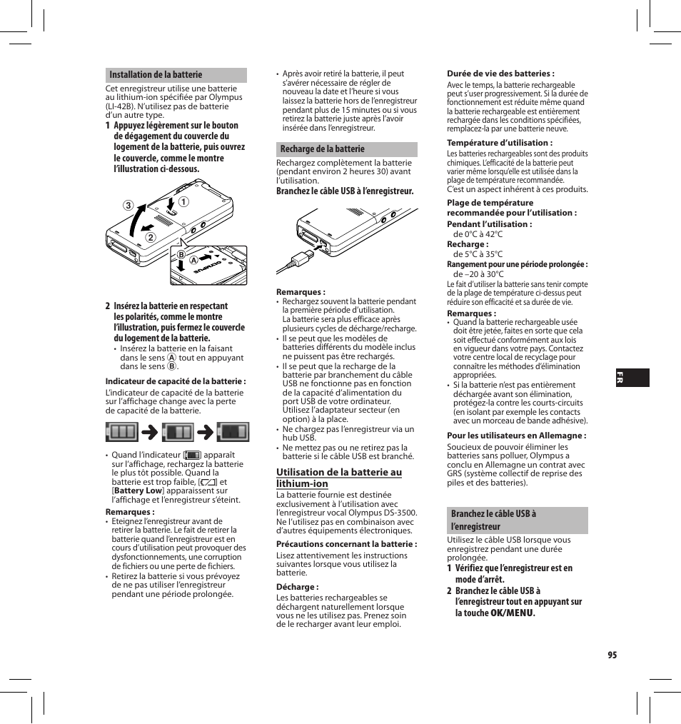 Olympus DS-3500 User Manual | Page 95 / 184