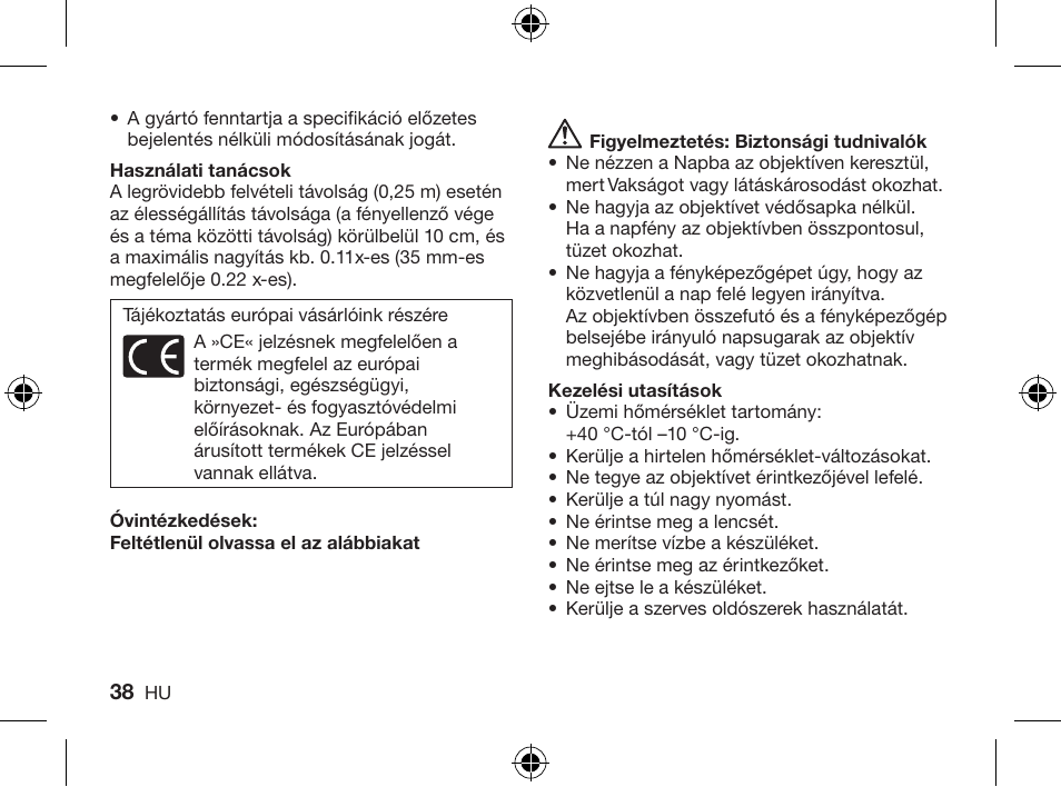 Olympus ZUIKO DIGITAL ED 714mm 14-0 User Manual | Page 36 / 86