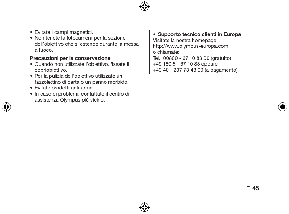 Olympus ZUIKO DIGITAL ED 714mm 14-0 User Manual | Page 43 / 86