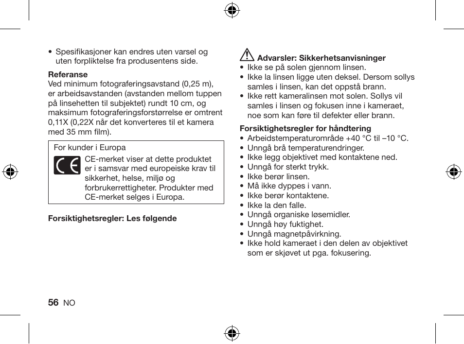 Olympus ZUIKO DIGITAL ED 714mm 14-0 User Manual | Page 54 / 86