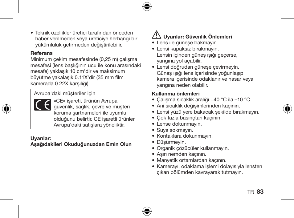 Olympus ZUIKO DIGITAL ED 714mm 14-0 User Manual | Page 81 / 86