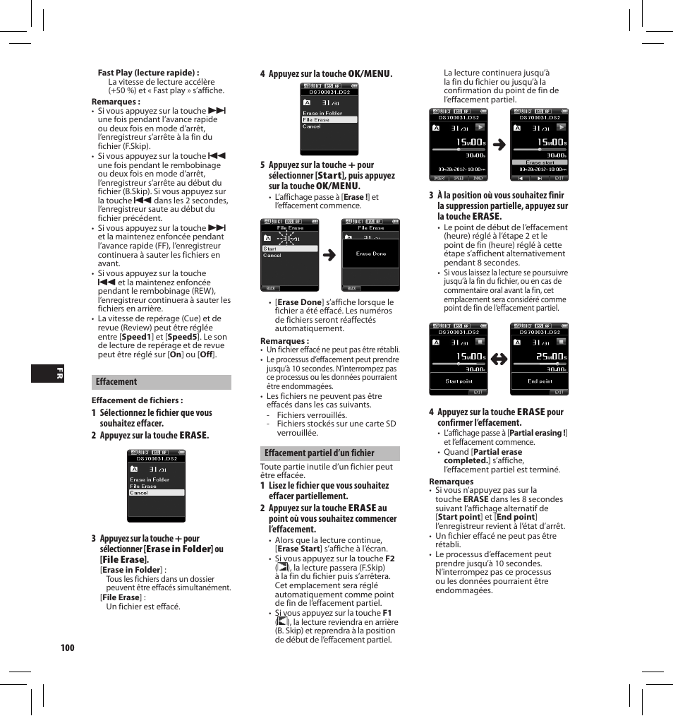 Olympus DS7000 User Manual | Page 100 / 184