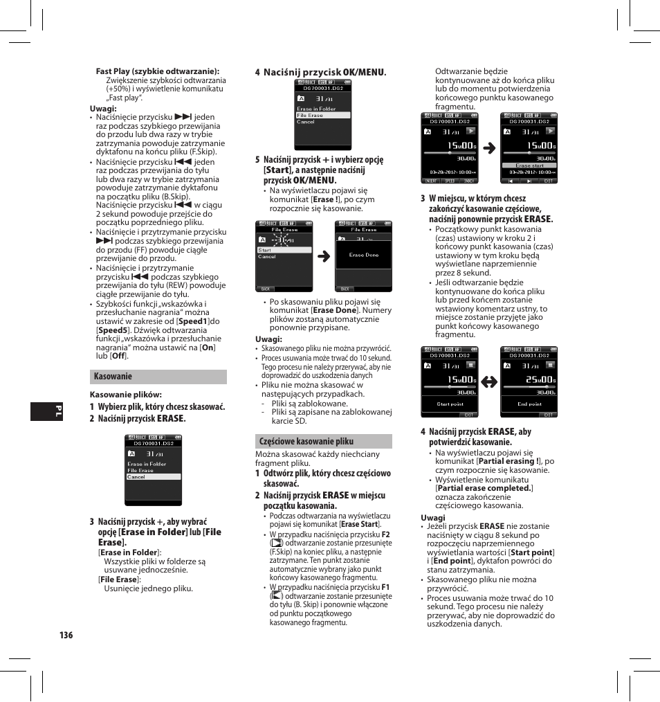 Olympus DS7000 User Manual | Page 136 / 184