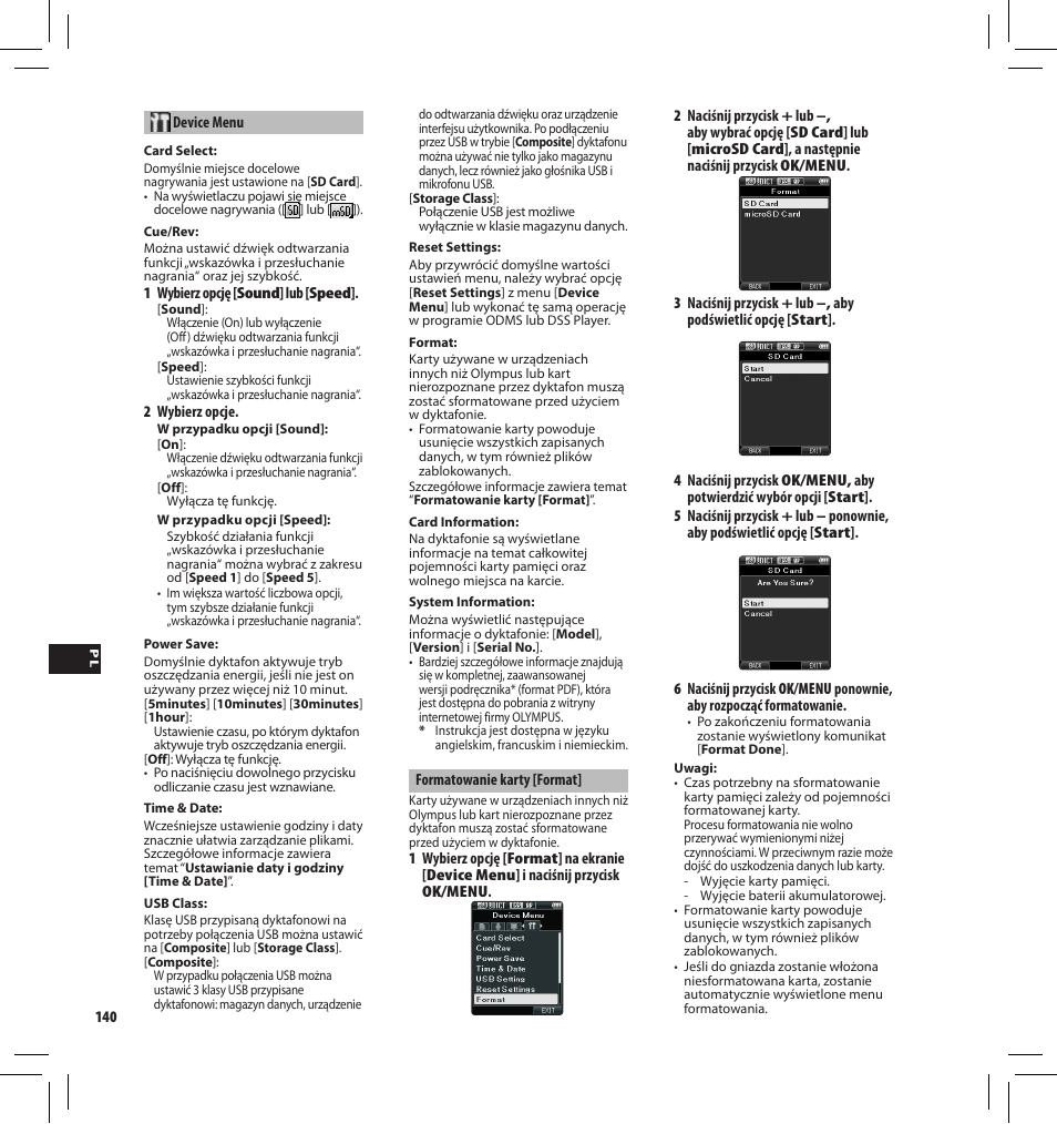 Olympus DS7000 User Manual | Page 140 / 184