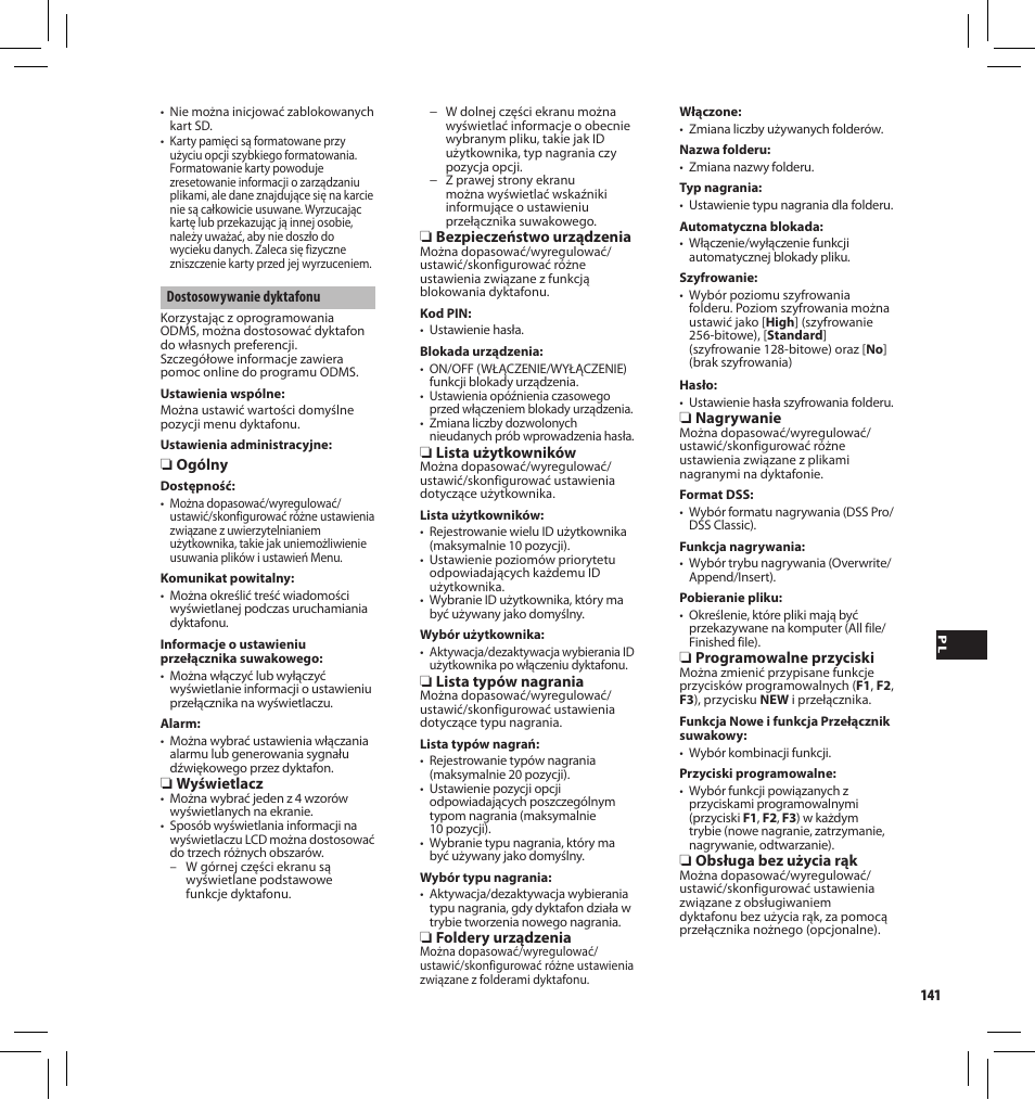 Olympus DS7000 User Manual | Page 141 / 184