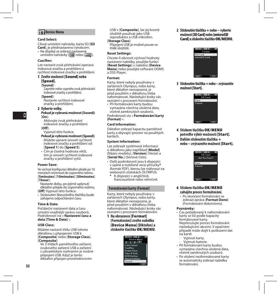 Olympus DS7000 User Manual | Page 32 / 184