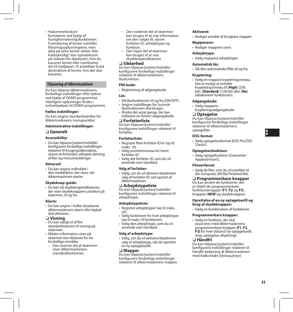 Olympus DS7000 User Manual | Page 51 / 184