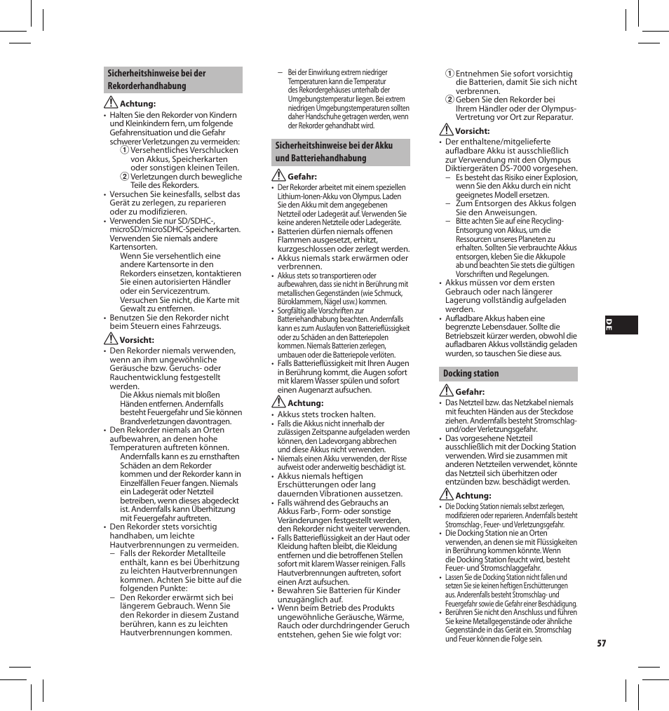 Olympus DS7000 User Manual | Page 57 / 184