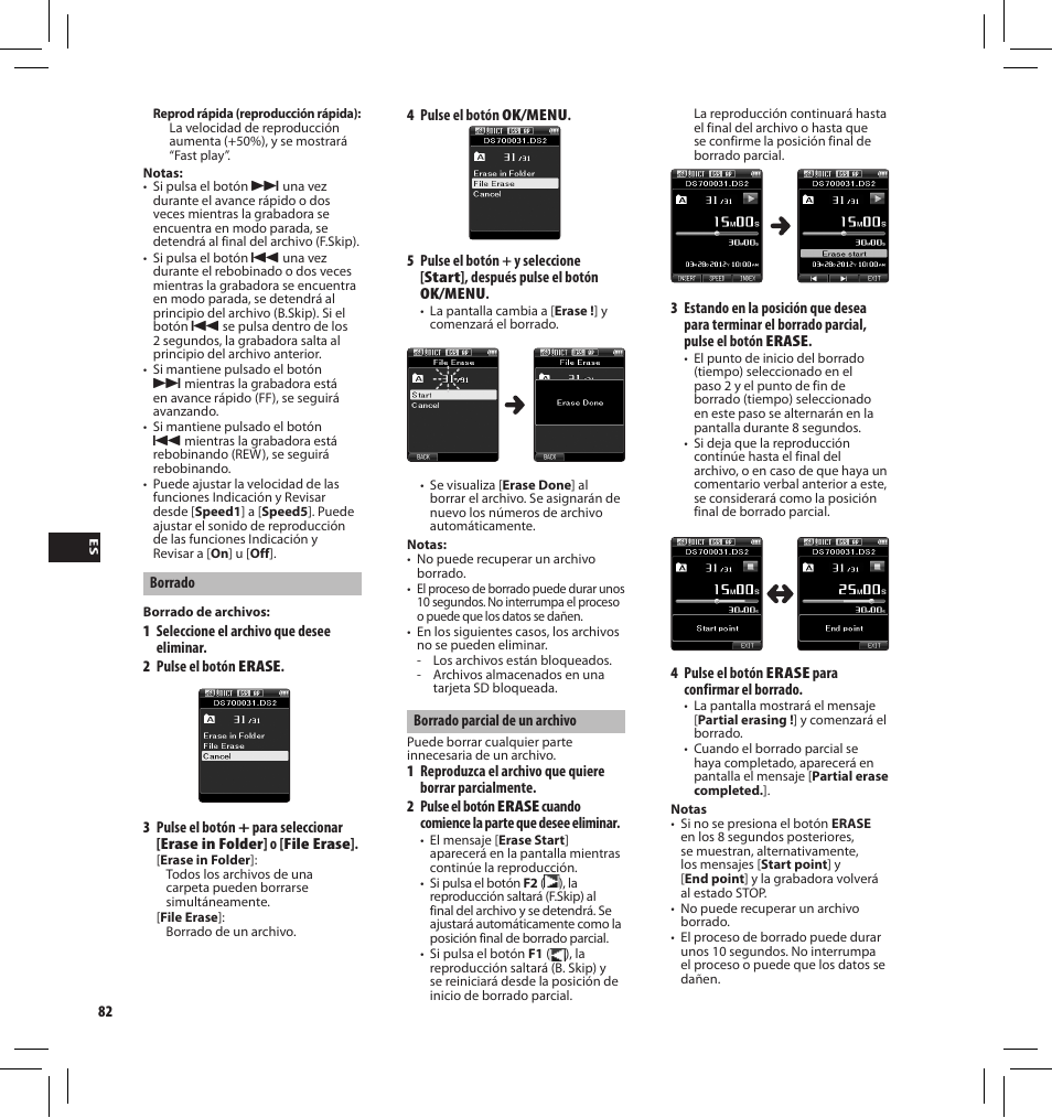 Olympus DS7000 User Manual | Page 82 / 184