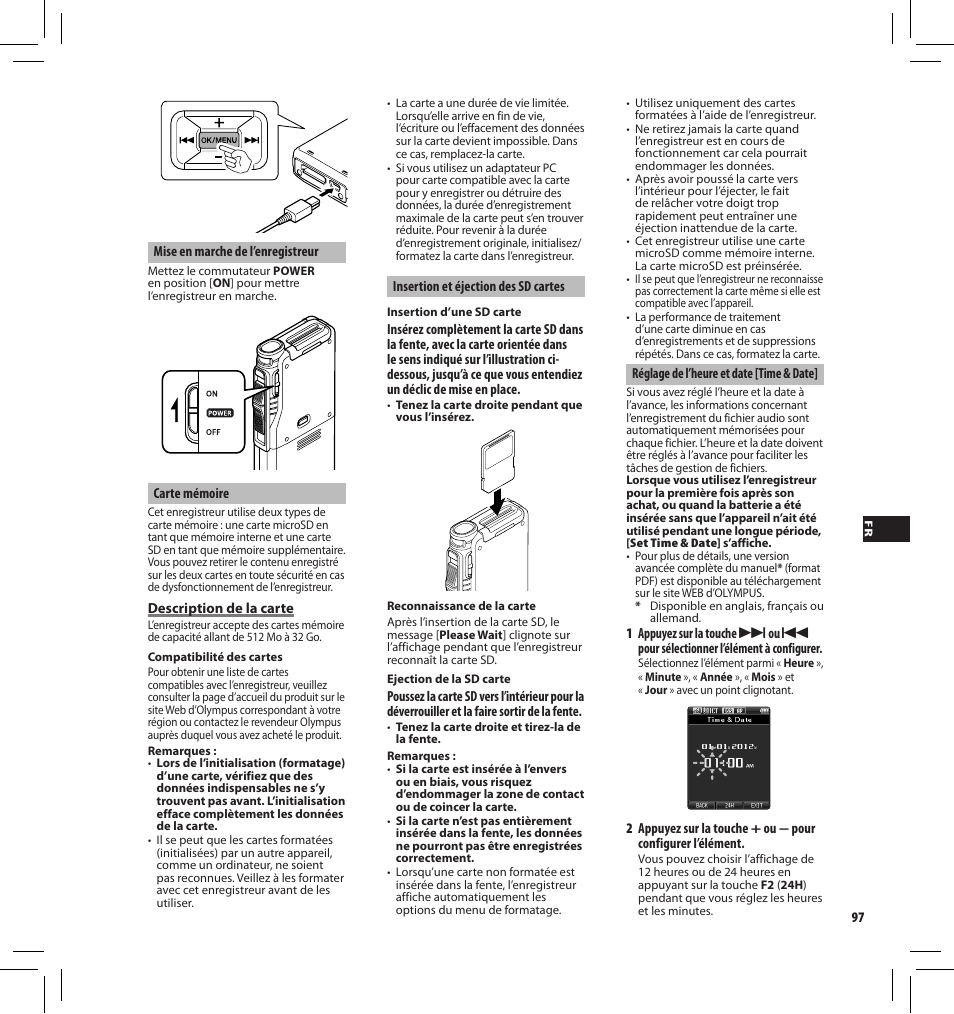 Olympus DS7000 User Manual | Page 97 / 184