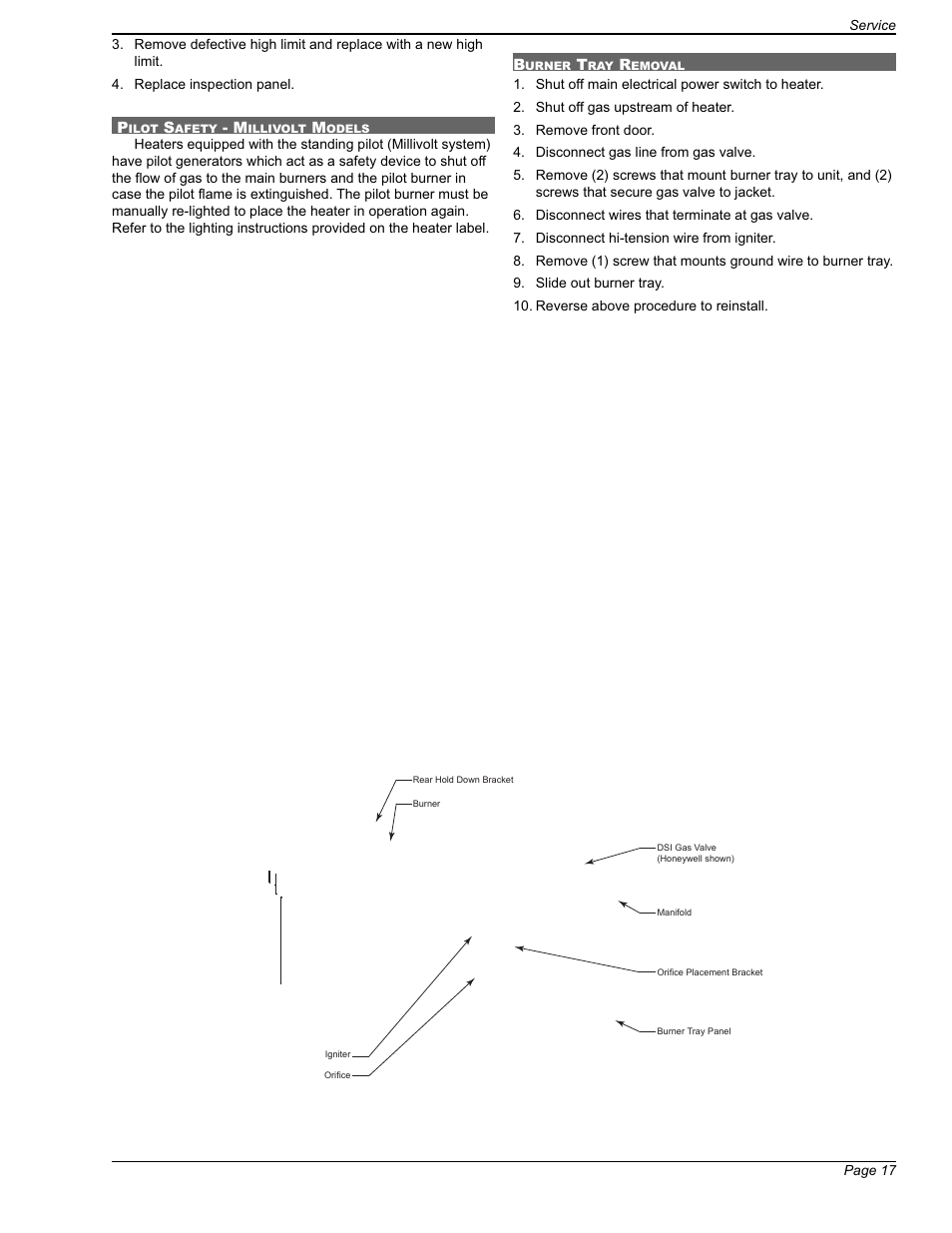 Applica 130A Heaters User Manual | Page 17 / 27