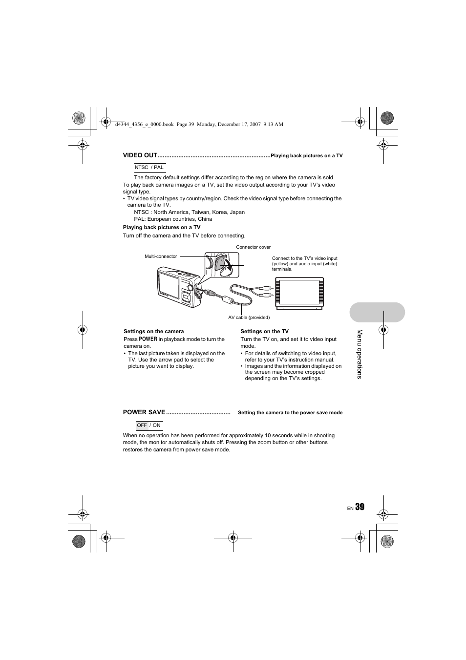 Olympus Stylus 1020 User Manual | Page 39 / 84