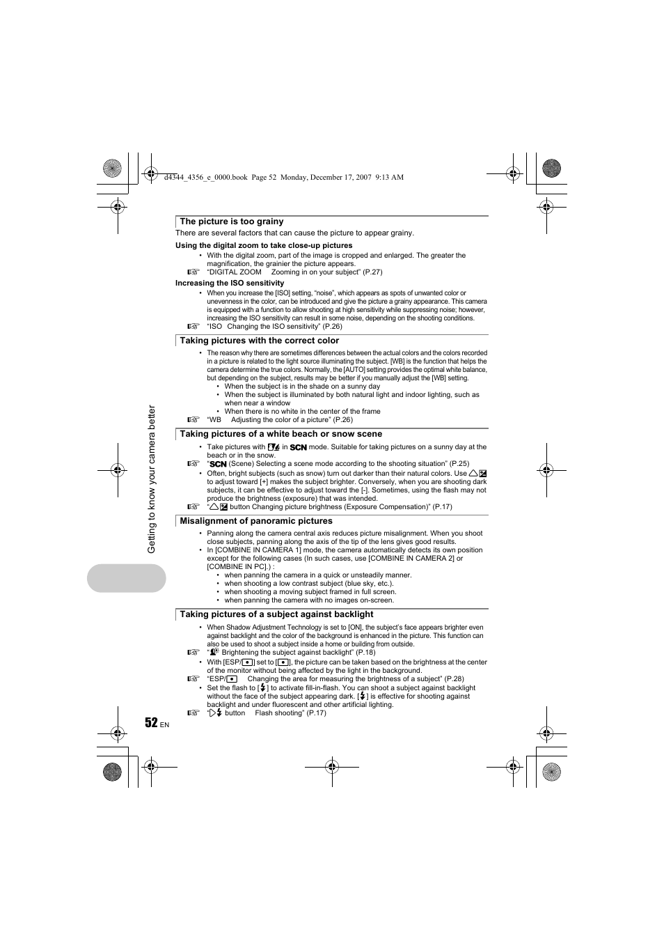 Olympus Stylus 1020 User Manual | Page 52 / 84