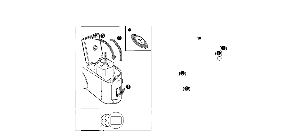 Loading the cartridge film | Olympus i snap User Manual | Page 11 / 22