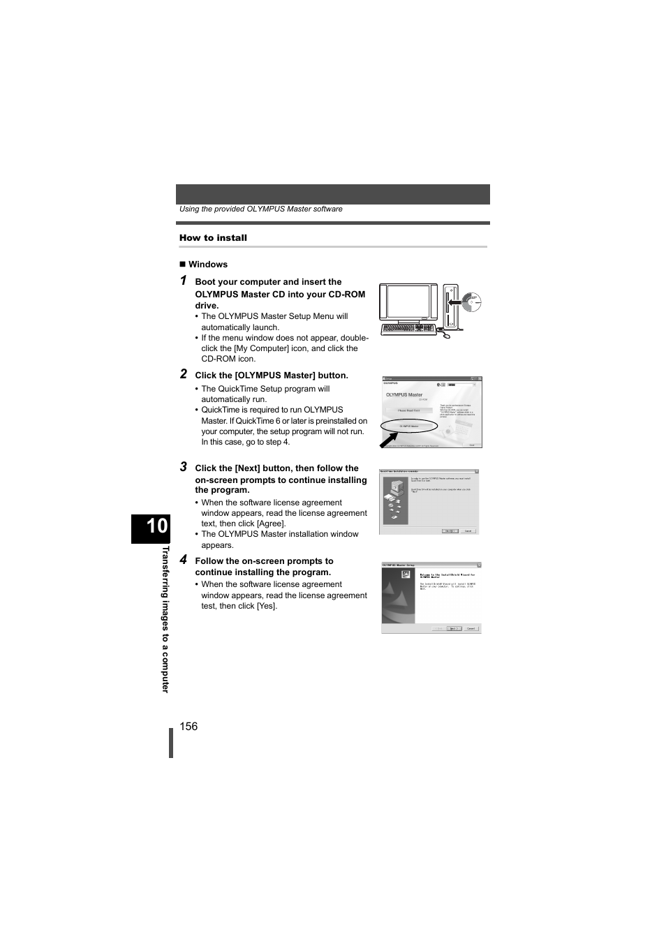 Olympus EVOLT E-500 User Manual | Page 156 / 216