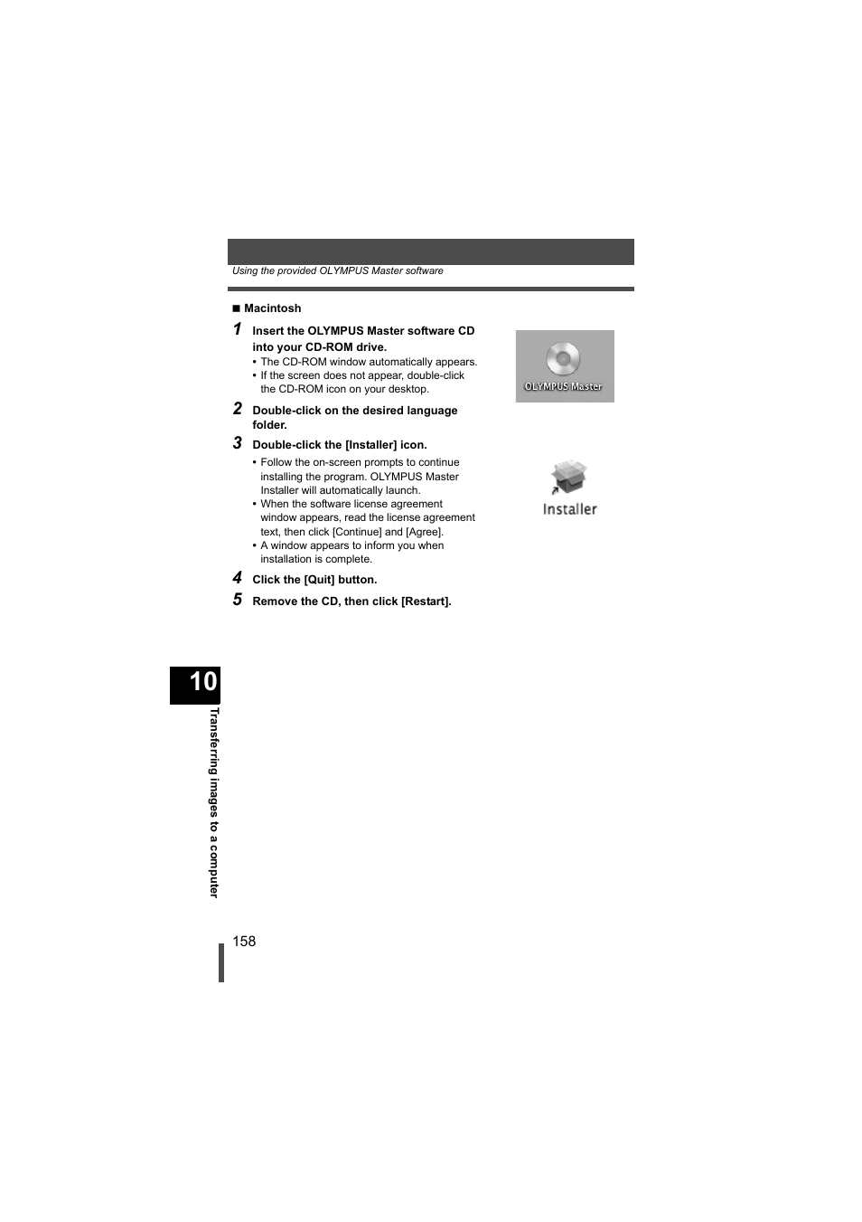Olympus EVOLT E-500 User Manual | Page 158 / 216