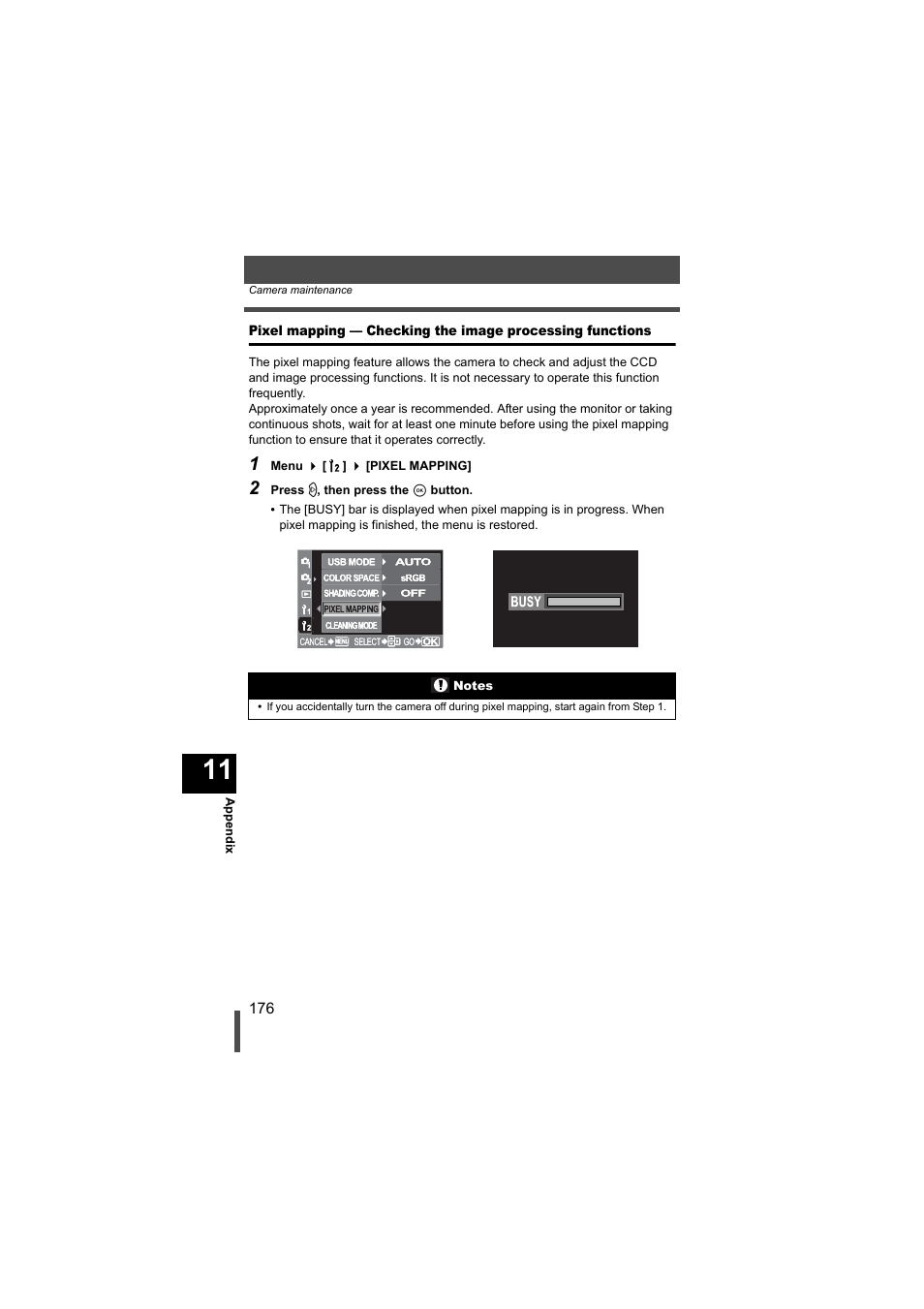 Olympus EVOLT E-500 User Manual | Page 176 / 216