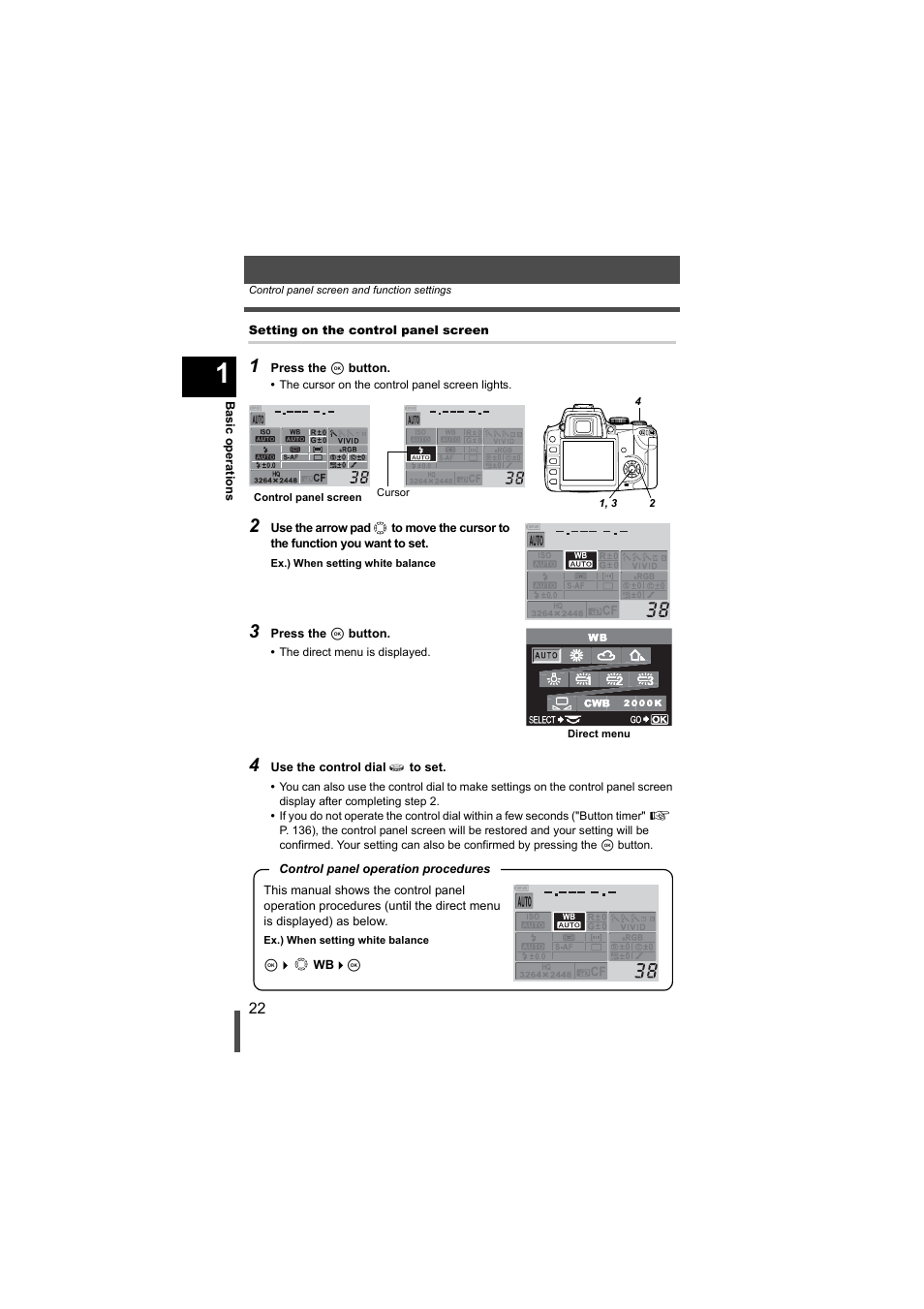 Olympus EVOLT E-500 User Manual | Page 22 / 216