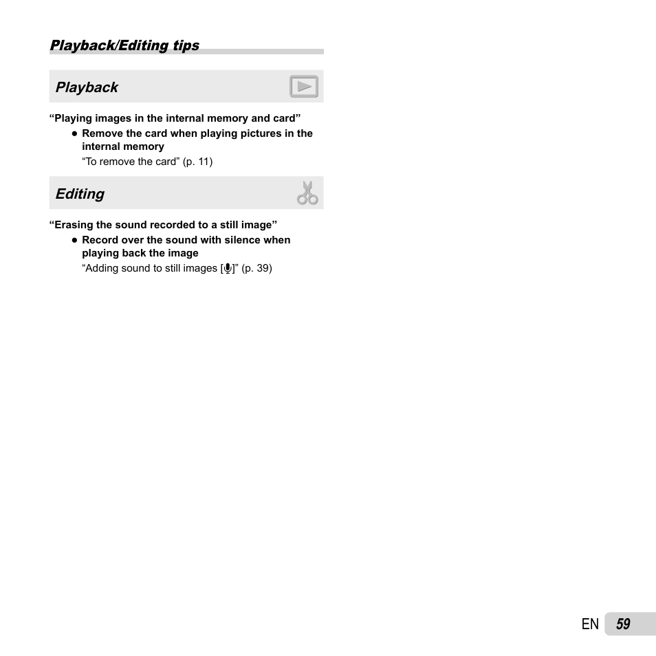 59 en | Olympus VR-350 User Manual | Page 59 / 77