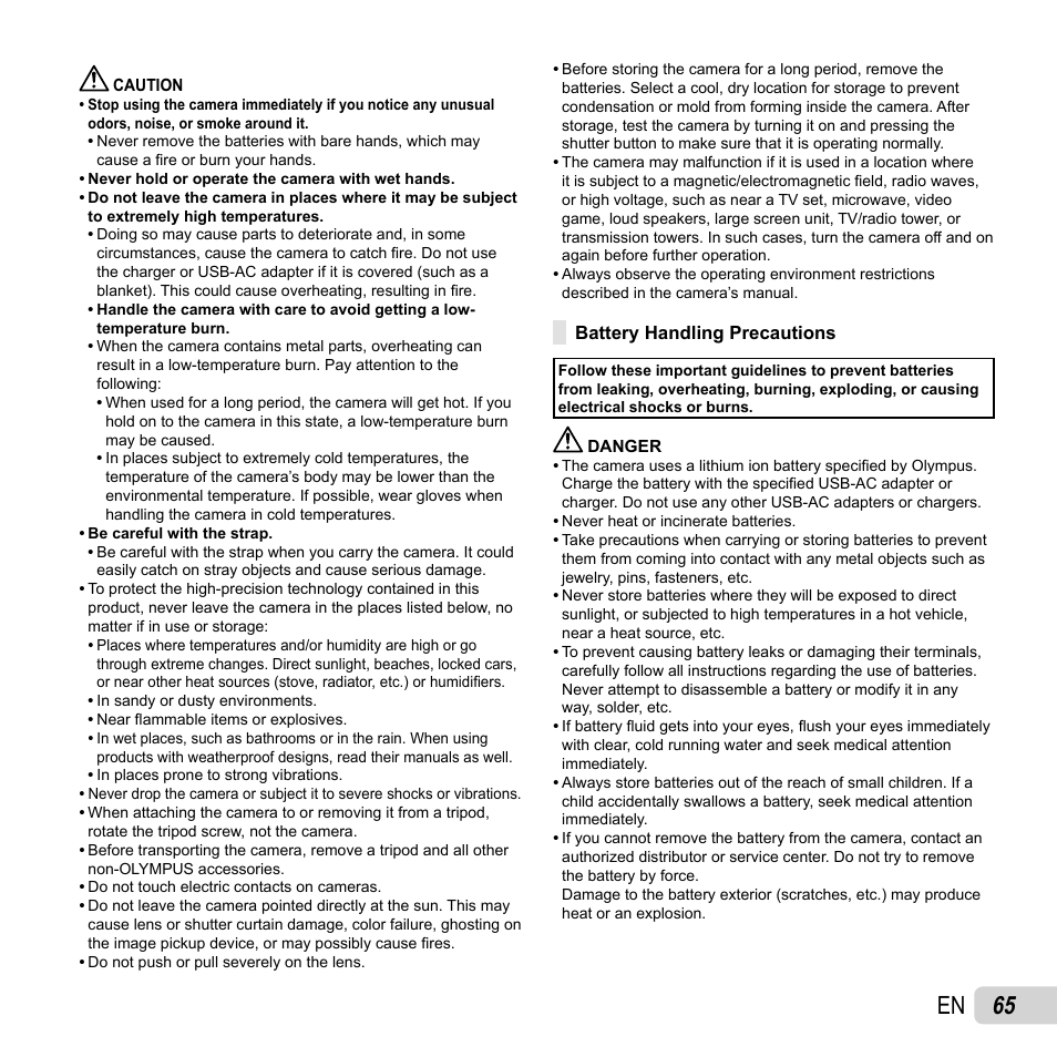 65 en | Olympus VR-350 User Manual | Page 65 / 77