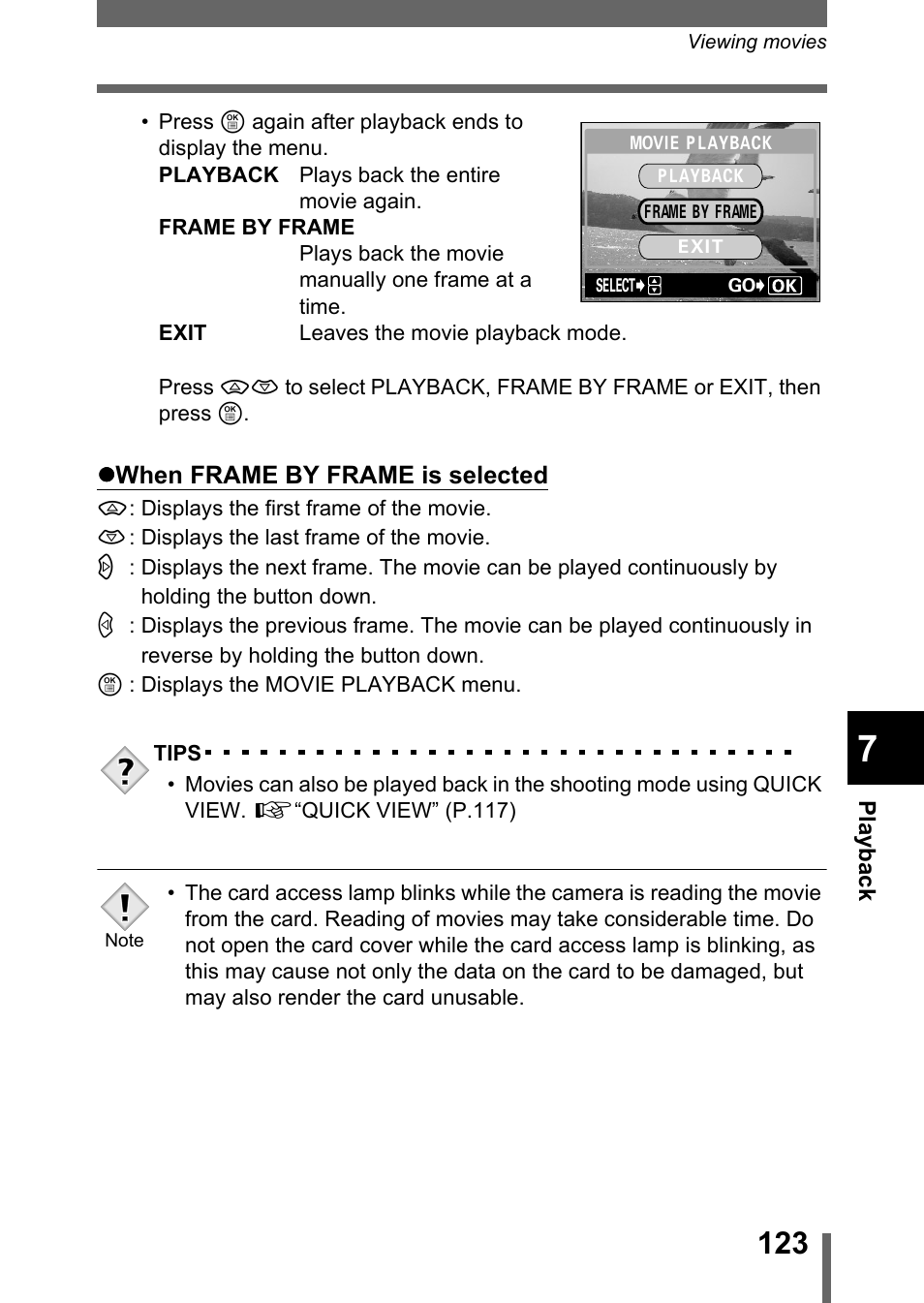 Olympus C-755 Ultra Zoom User Manual | Page 124 / 260
