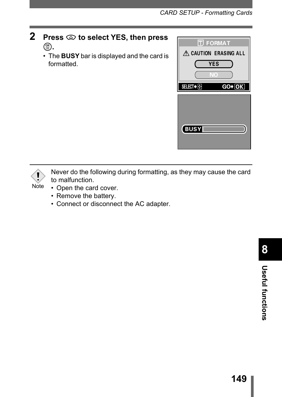 Olympus C-755 Ultra Zoom User Manual | Page 150 / 260