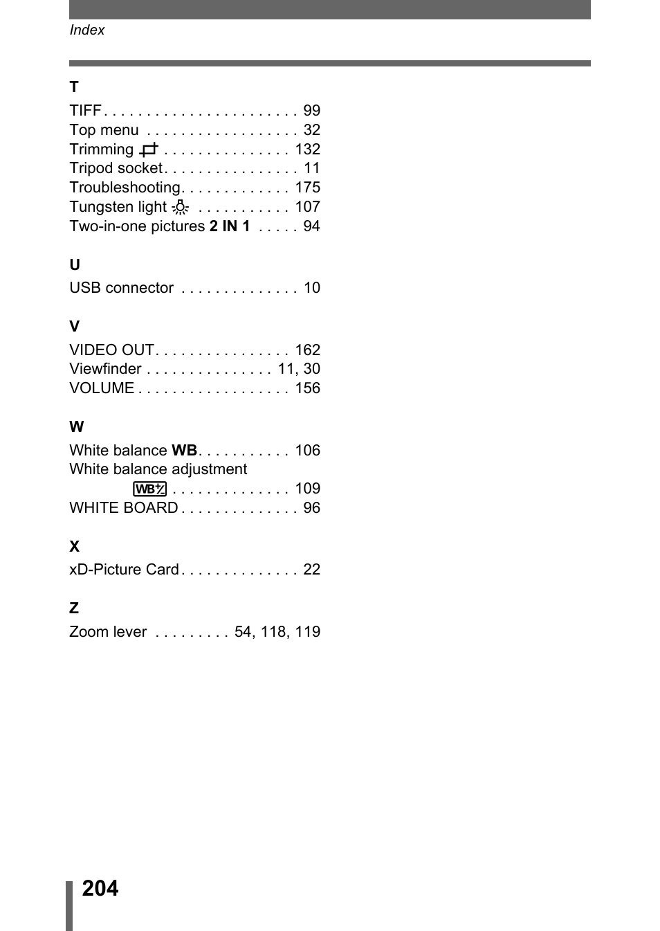 Olympus C-755 Ultra Zoom User Manual | Page 205 / 260