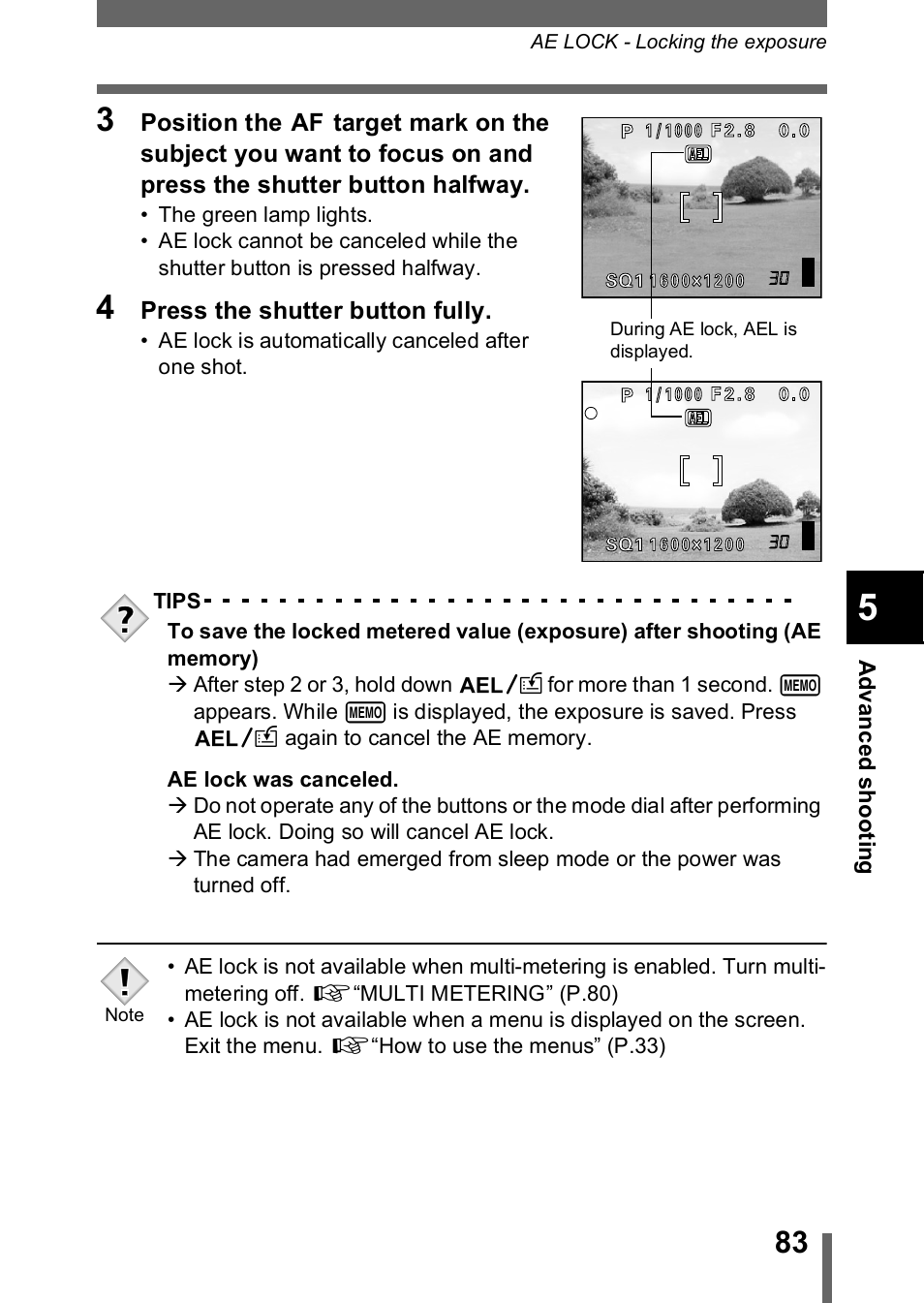 Olympus C-755 Ultra Zoom User Manual | Page 84 / 260