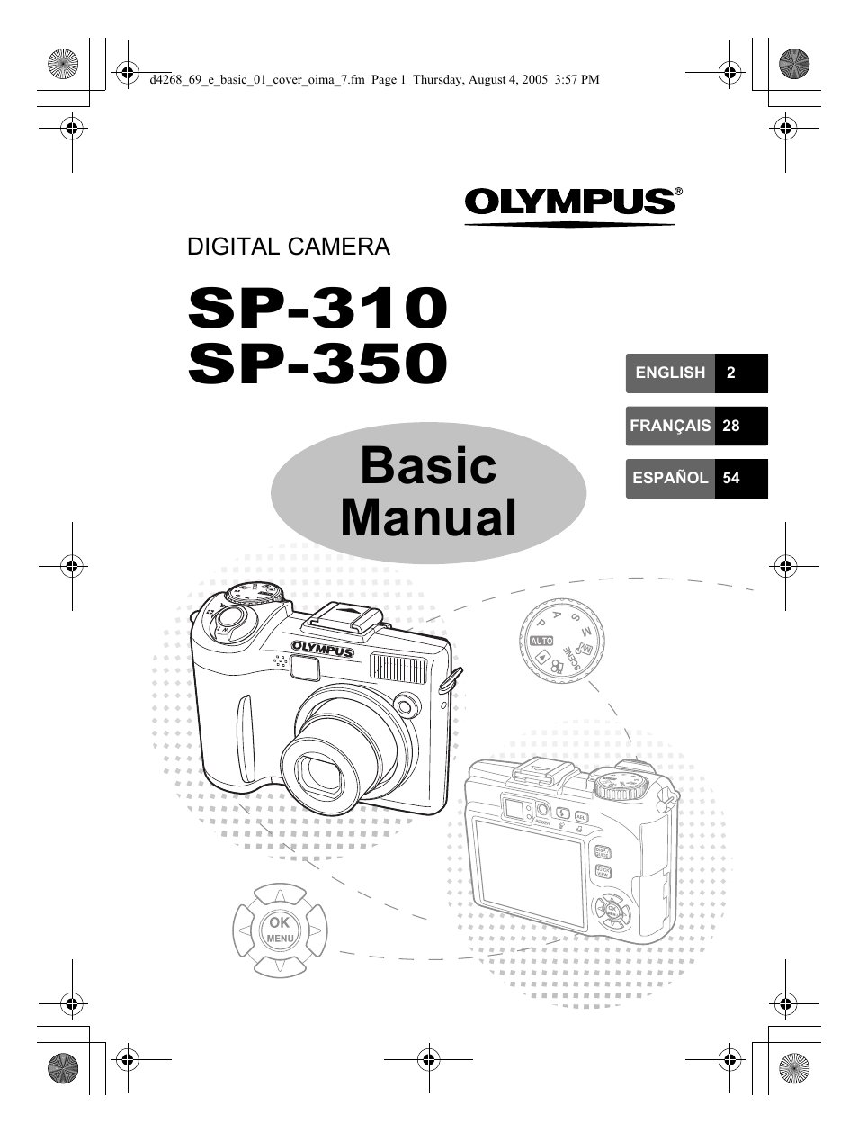 Olympus SP-350 User Manual | 84 pages