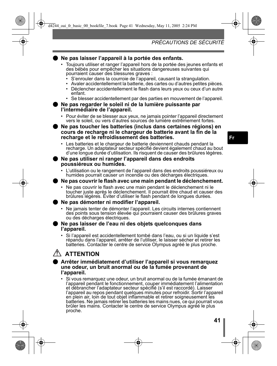 Olympus Stylus 800 Digital User Manual | Page 41 / 68