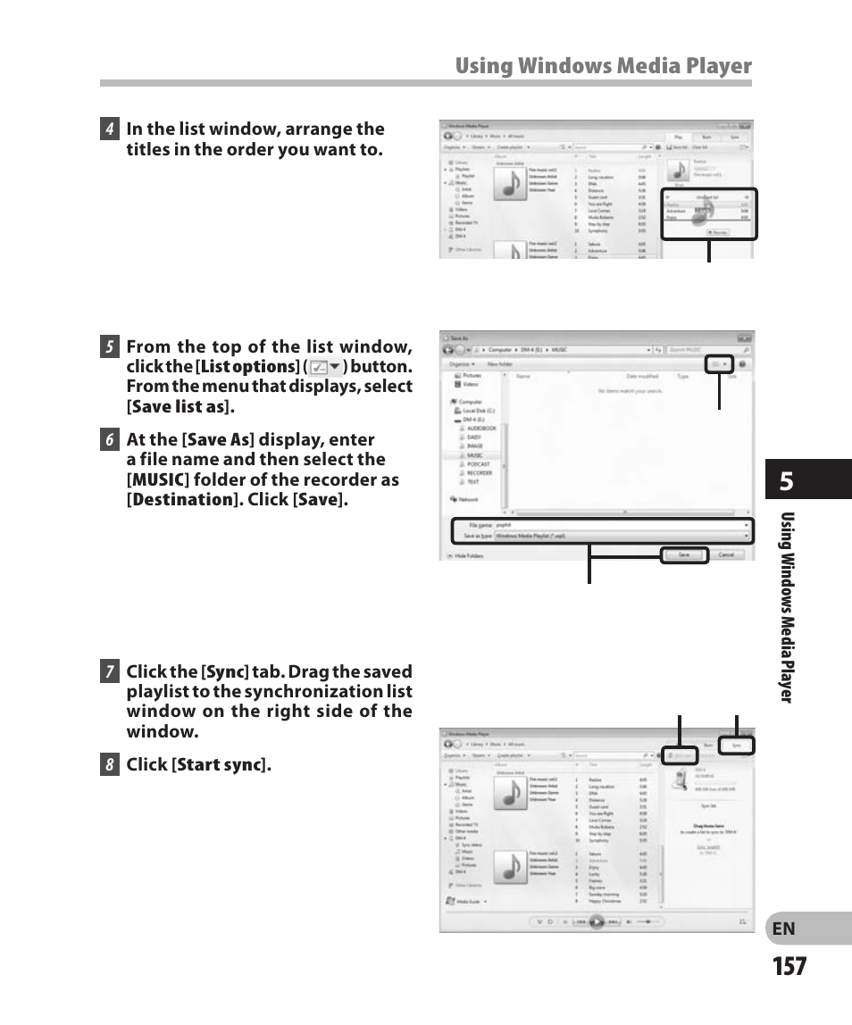 Olympus DM-2 User Manual | Page 157 / 185