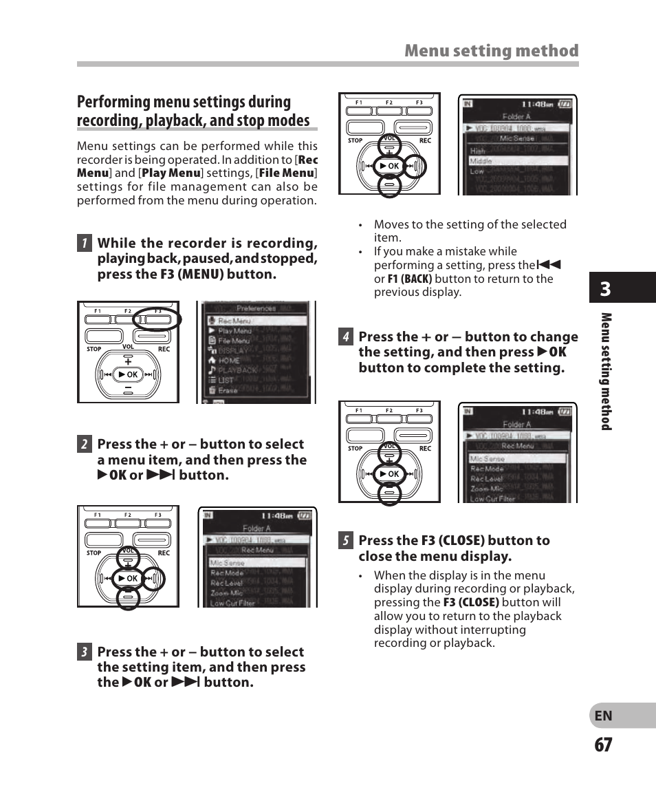 Olympus DM-2 User Manual | Page 67 / 185