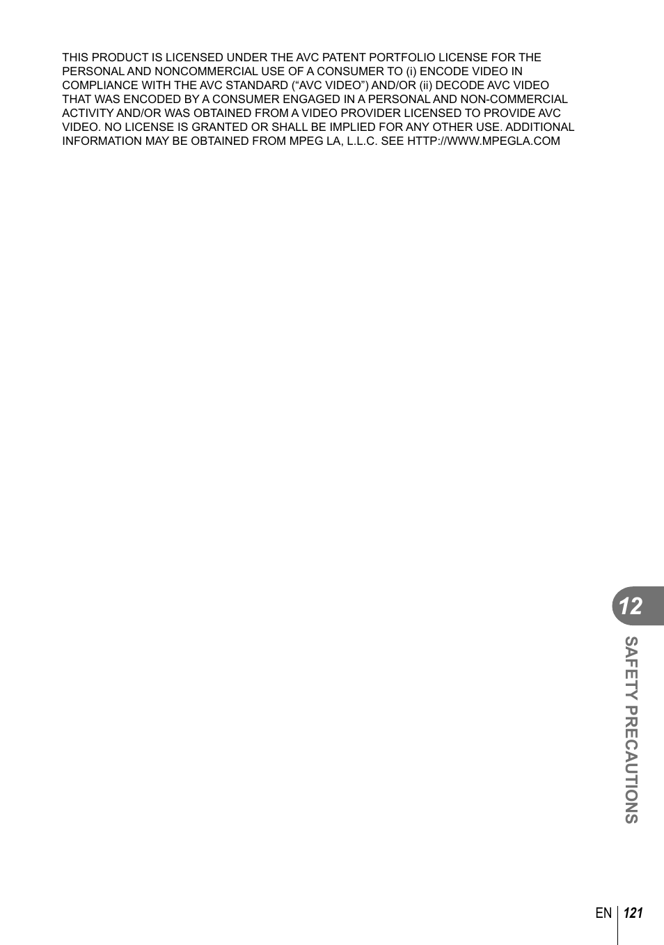 Olympus E-PM1 User Manual | Page 121 / 129