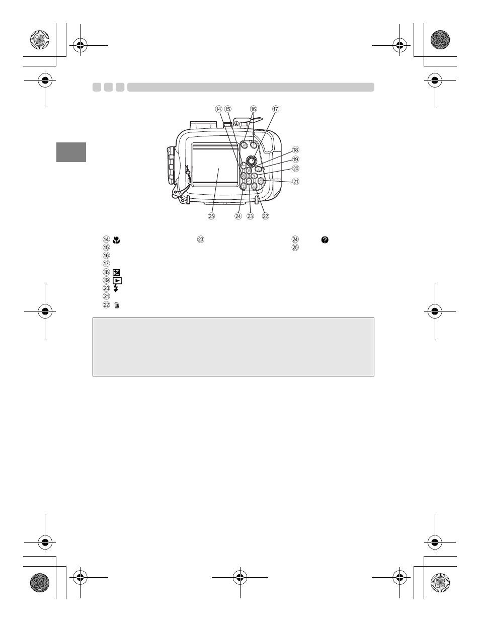 En 10 | Olympus PT-047 User Manual | Page 40 / 212