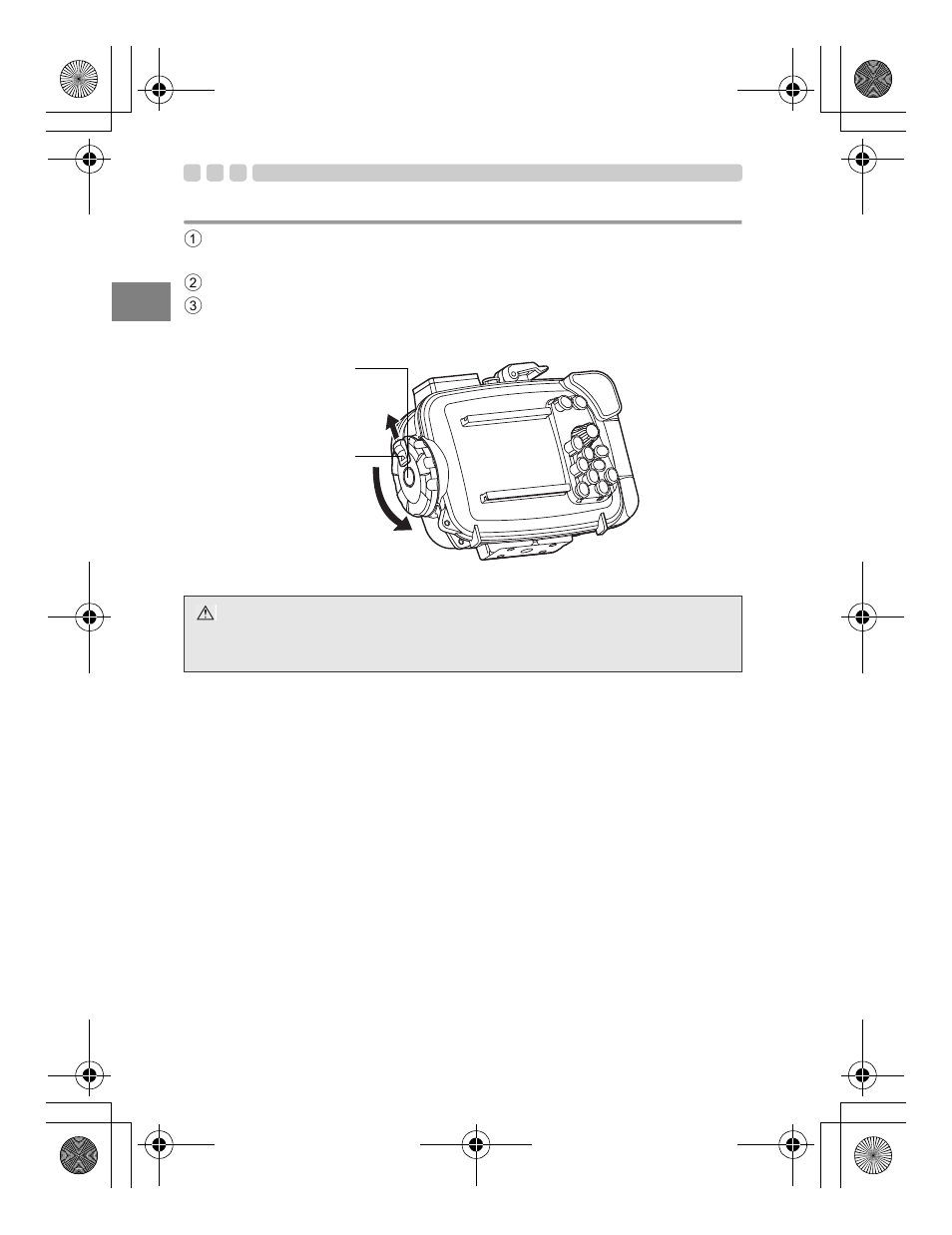 Open the case | Olympus PT-047 User Manual | Page 46 / 212