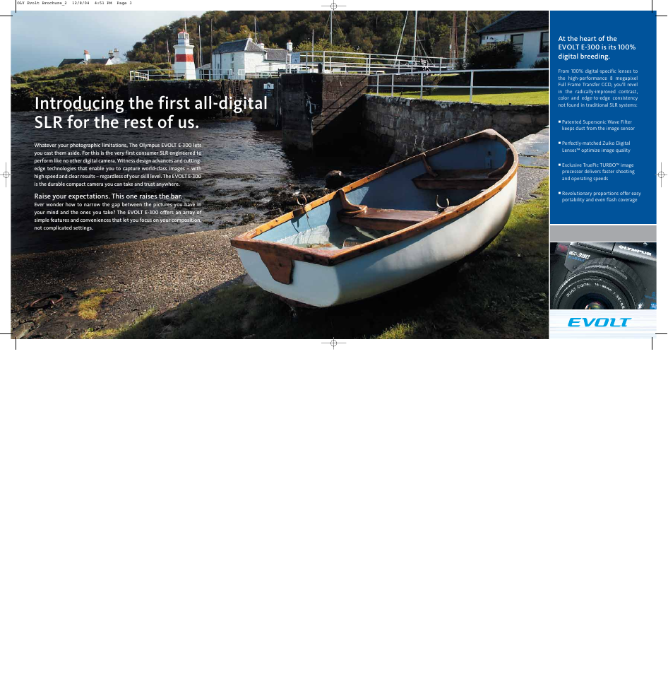 Olympus EVOLT E-300 User Manual | Page 2 / 10
