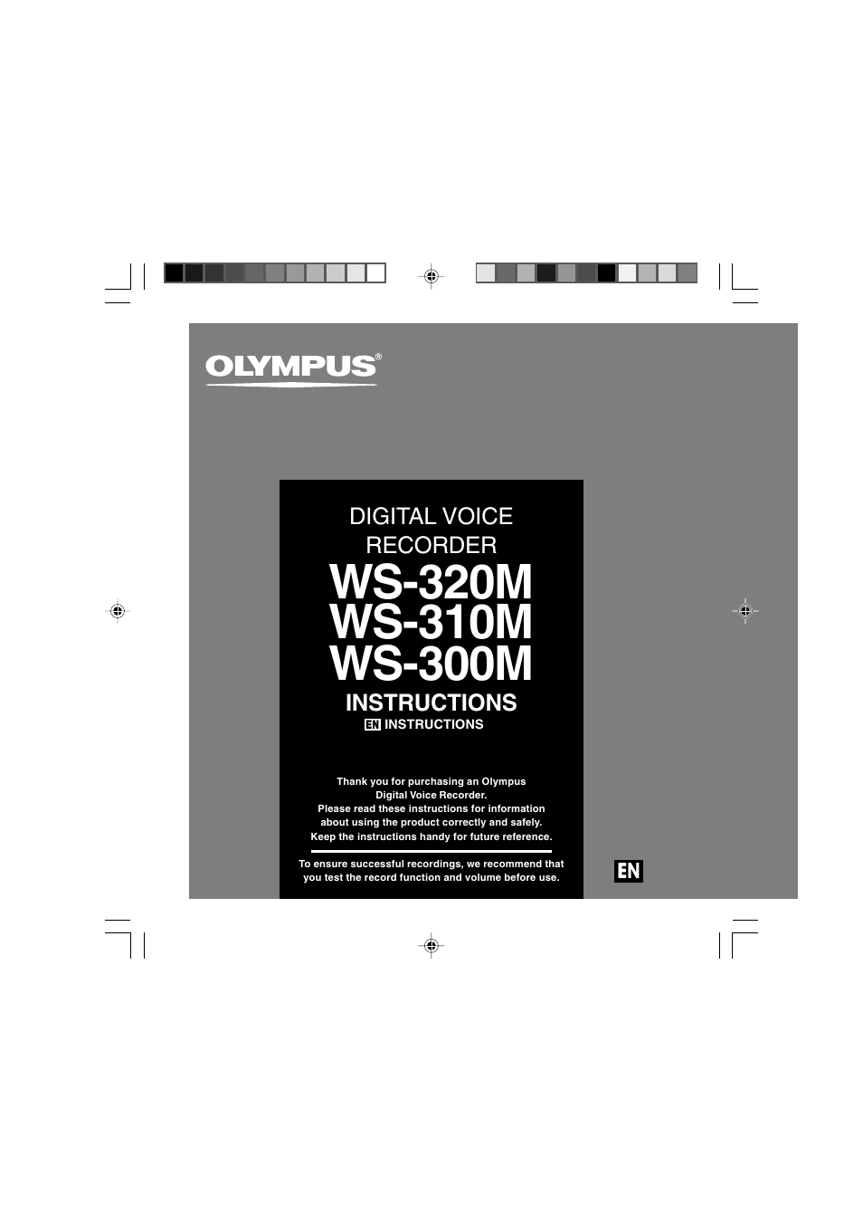 Olympus WS-320M User Manual | 87 pages