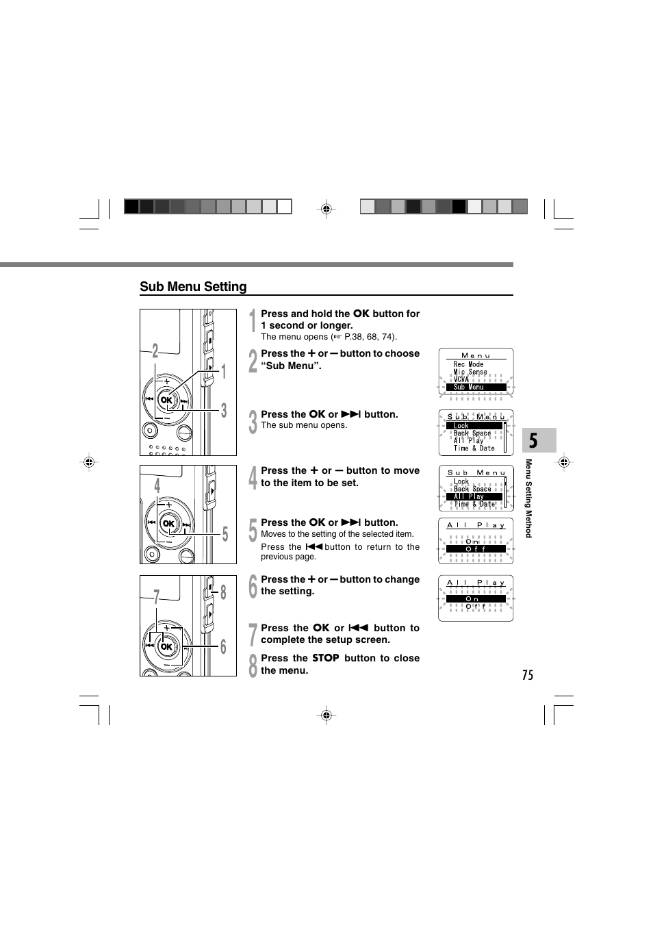 Olympus WS-320M User Manual | Page 75 / 87
