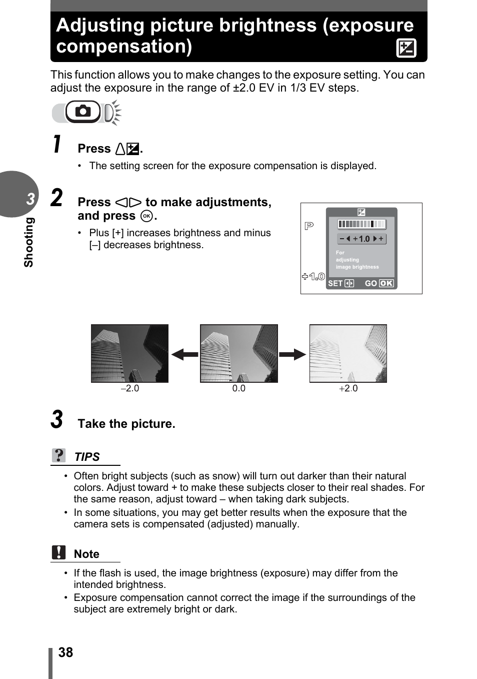 P. 38 | Olympus FE-110 User Manual | Page 38 / 110