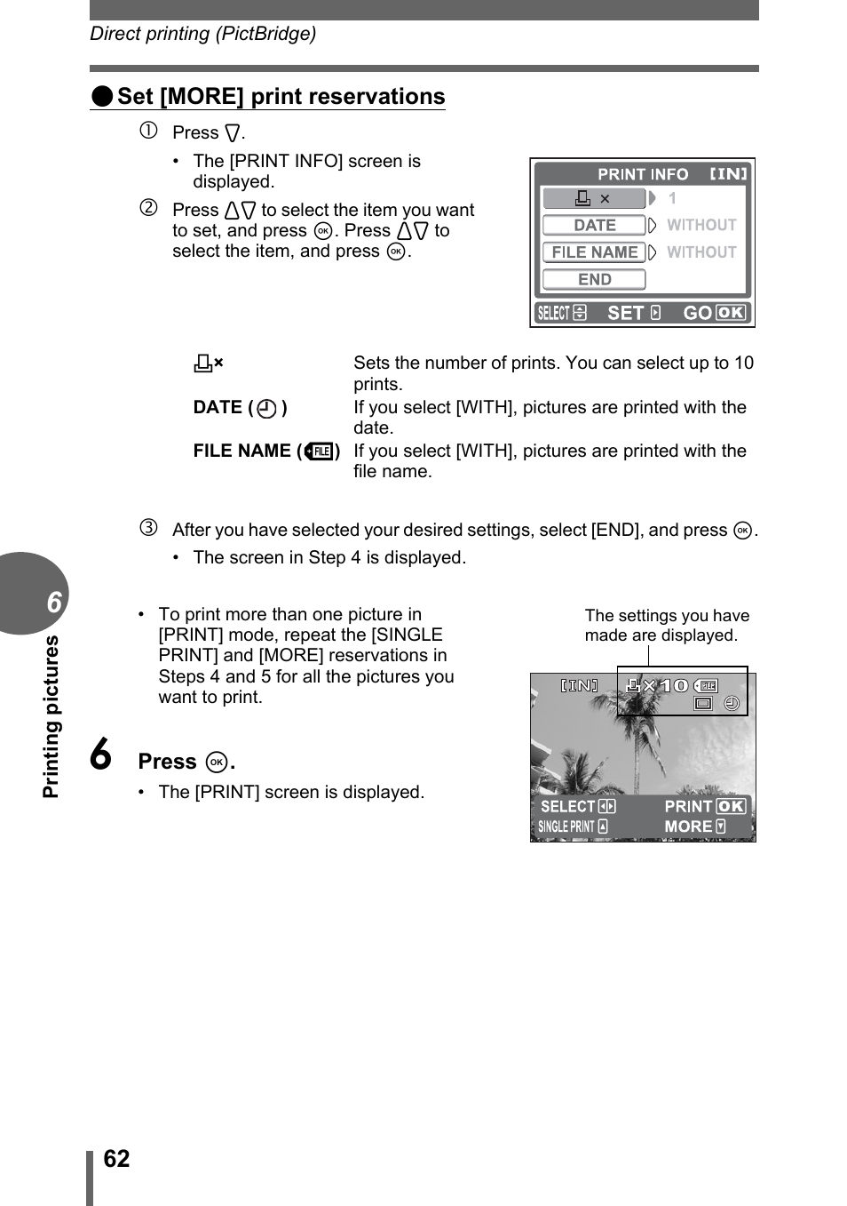 Olympus FE-110 User Manual | Page 62 / 110