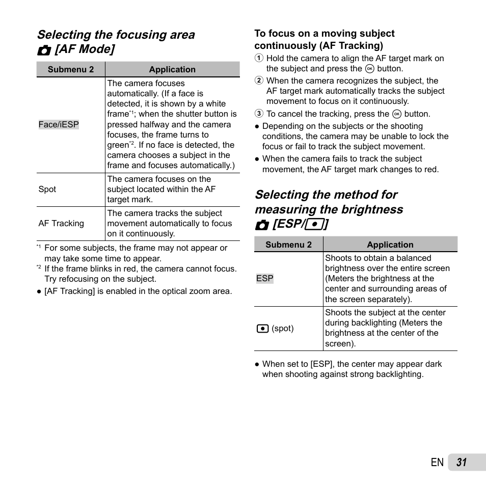 31 en | Olympus SZ-16 iHS User Manual | Page 31 / 86