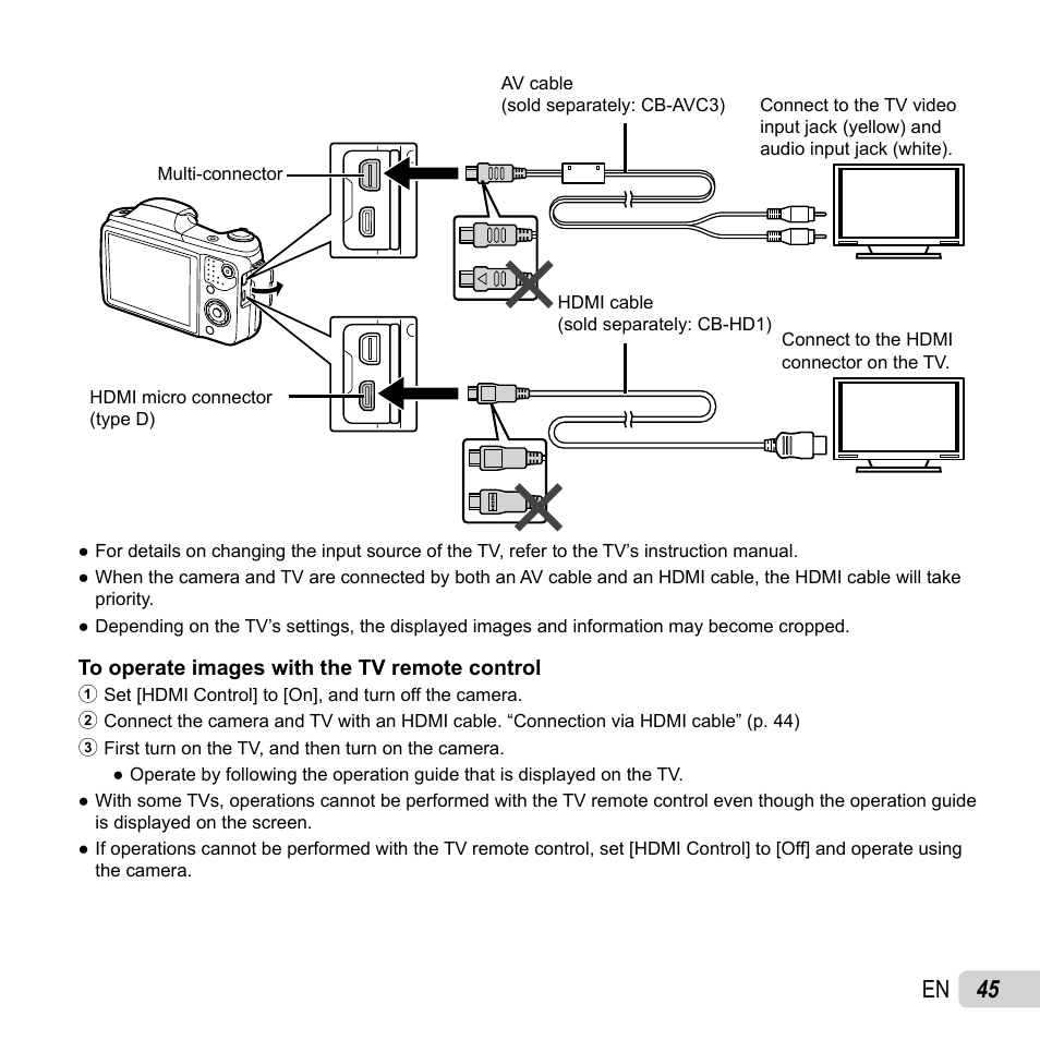 45 en | Olympus SZ-16 iHS User Manual | Page 45 / 86