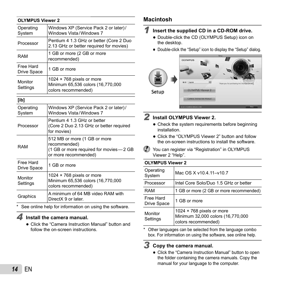 14 en | Olympus Tough TG-1 iHS User Manual | Page 14 / 89