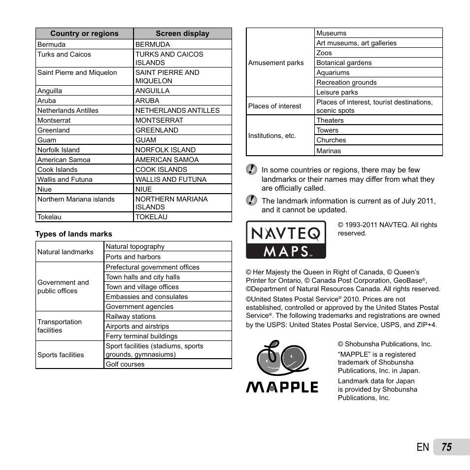 75 en | Olympus Tough TG-1 iHS User Manual | Page 75 / 89