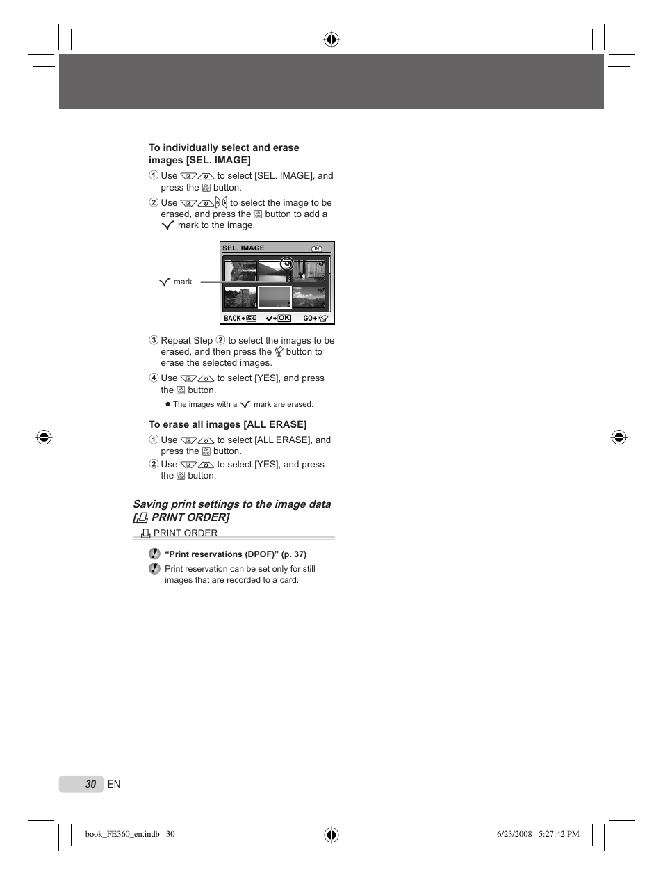 30 en | Olympus FE-360 User Manual | Page 30 / 62