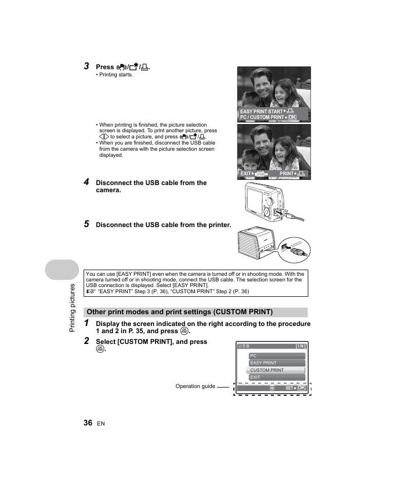 Olympus Stylus 1000 User Manual | Page 36 / 80